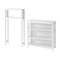 Alaterre Furniture Coventry Over Toilet Open Storage Shelf, Bath Storage Shelf ANCT736WH - alternate 1